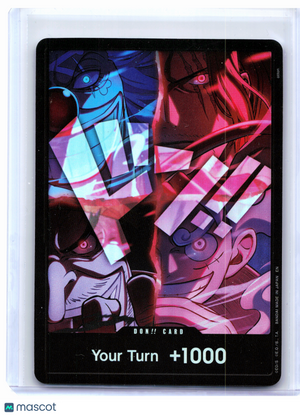 2022 One Piece—DON!! Card English Version 2nd Anniversary Set—DON!! Foil