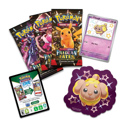 2024 Pokemon Scarlet & Violet Paldean Fates Tech Sticker Collection