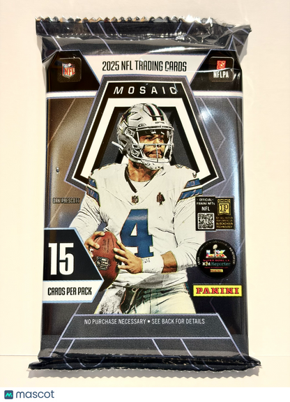 2025 Panini Mosaic Football Hobby Pack
