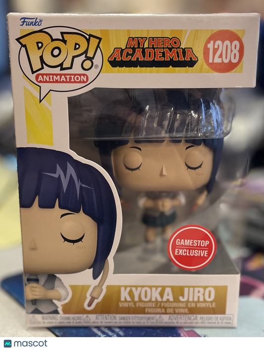 Funko My Hero Academia Kyoka Jiro #1208 Okay Gamestop Exclusive