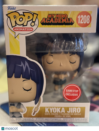 Funko My Hero Academia Kyoka Jiro #1208 # Okay Gamestop Exclusive