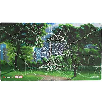 2025 GameGenic Magic: The Gathering x Spider-Man (Forest) Shiny Playmat