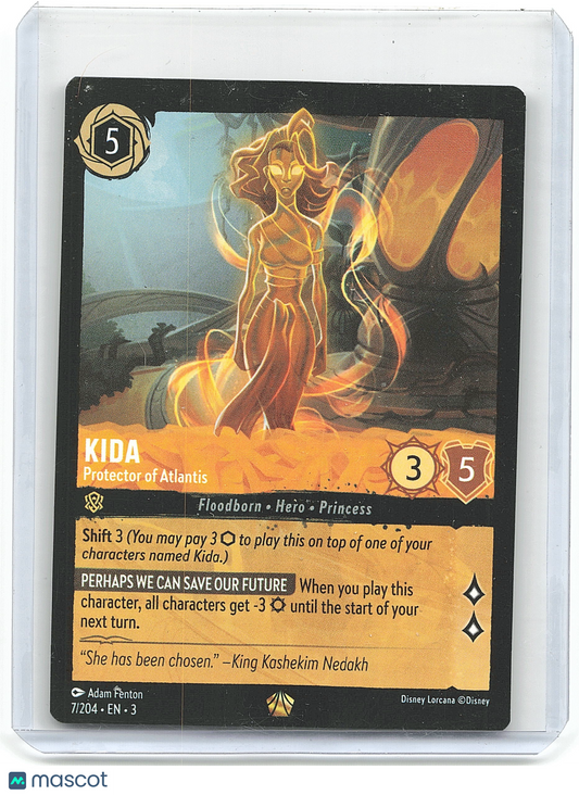 2023 Lorcana Kida #77/204 EN