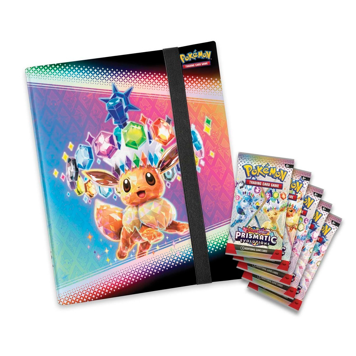 2025 Pokemon Scarlet & Violet Prismatic Evolutions Binder Collection