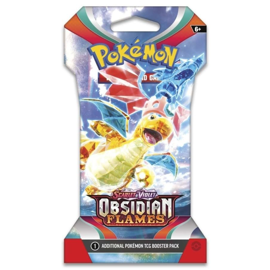 2023 Pokemon Scarlet & Violet Obsidian Flames Sleeved Booster Pack