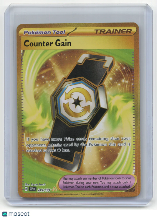 2024 Pokemon Counter Gain Surging Sparks #249/191 - Papa Joey's Collectibles