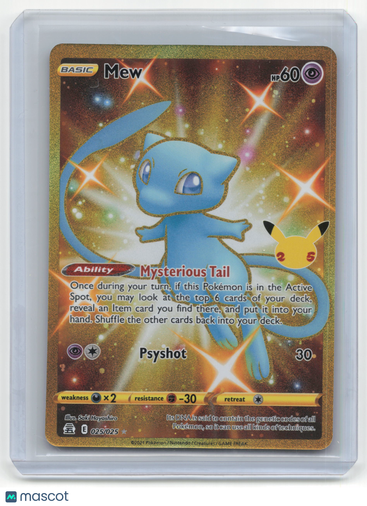 2021 Pokemon Mew Celebrations #025/025