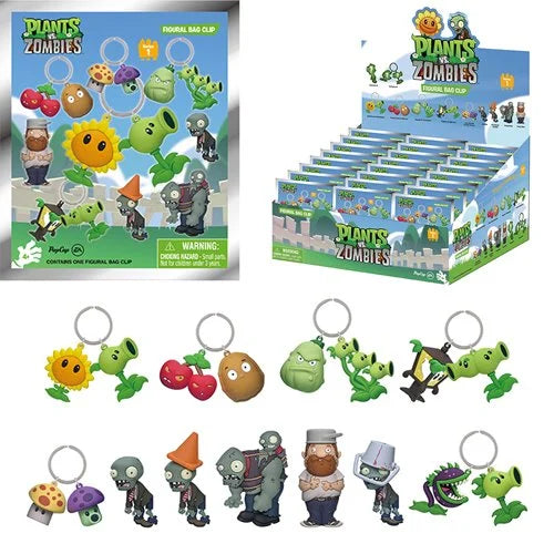 Plants vs. Zombies 3D Foam Bag Clip Blind Bag