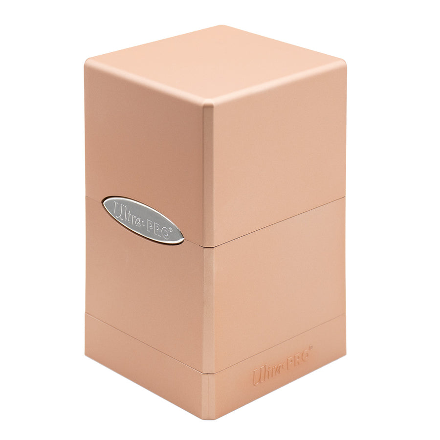 Tower Deck Box Ultra PRO Standard Satin Metallic Rose Gold - Papa Joey's Collectibles
