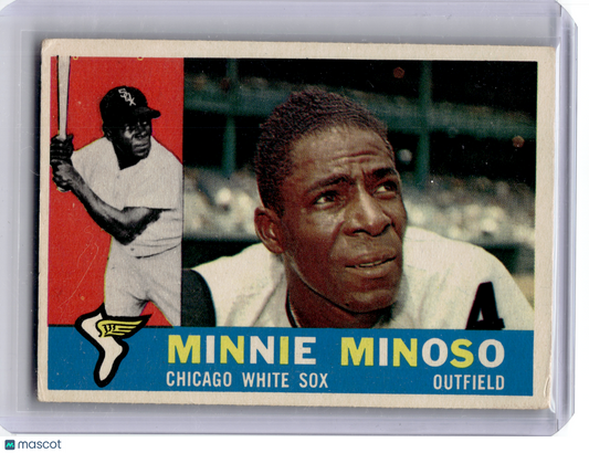 1960 Topps Baseball—Minnie Minoso #365 —Very Good