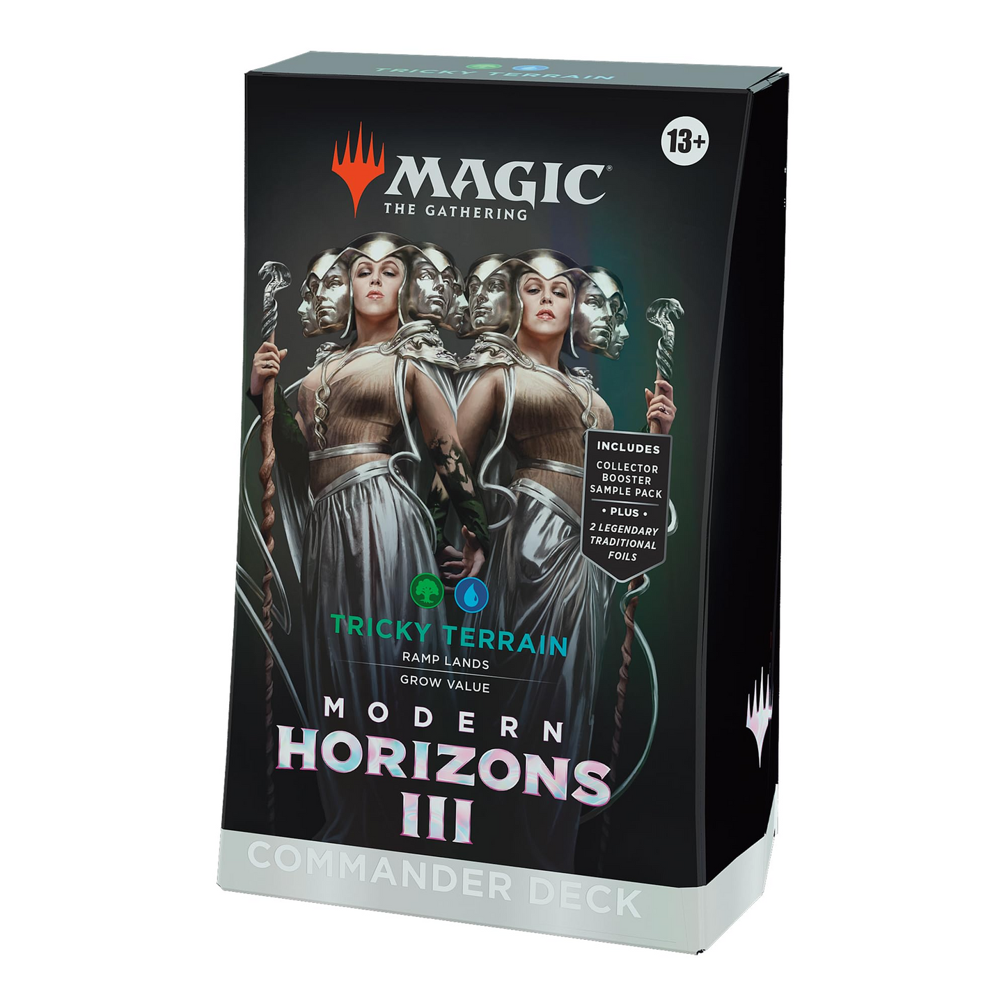 2024 Magic: The Gathering Modern Horizons 3 Tricky Terrain Commander Deck
