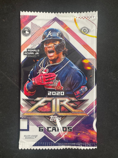 2020 Topps Fire Baseball Hobby Pack