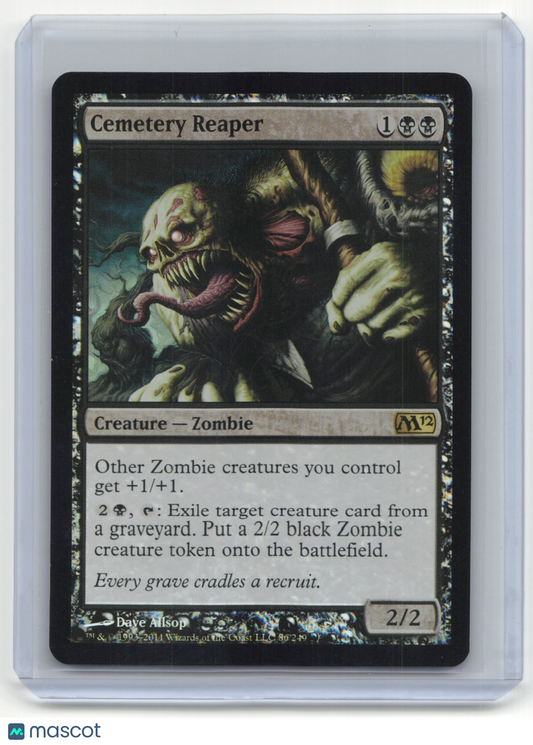 Magic: The Gathering Cemetery Reaper Magic 2012 #86/249