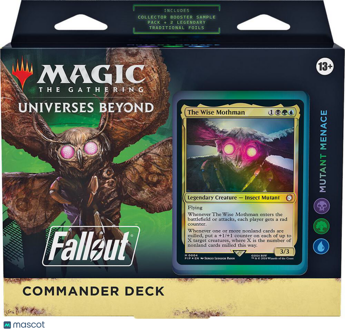 Magic The Gathering Mutant Menace (Fallout) Commander Deck