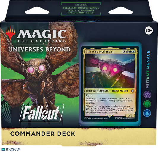 Magic The Gathering Mutant Menace (Fallout) Commander Deck