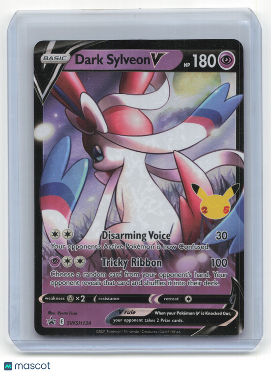 2021 Pokemon TCG Dark Sylveon V SWSH Black Star Promo #SWSH134