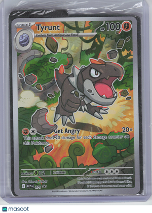 2026 Pokemon—Tyrunt #070 Mega Evolution Promo—Black Star Promo Holo [Sealed]