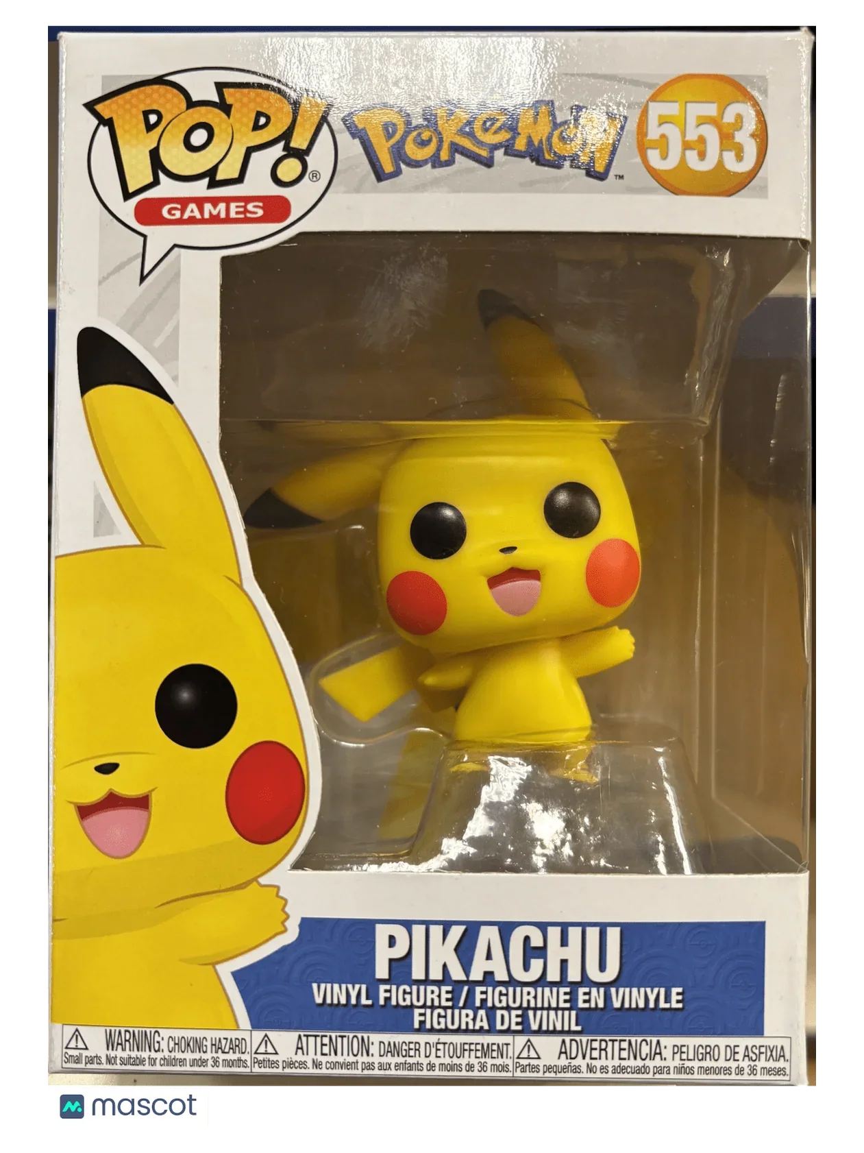 2024 Funko Pokemon Pikachu #553 - Papa Joey's Collectibles
