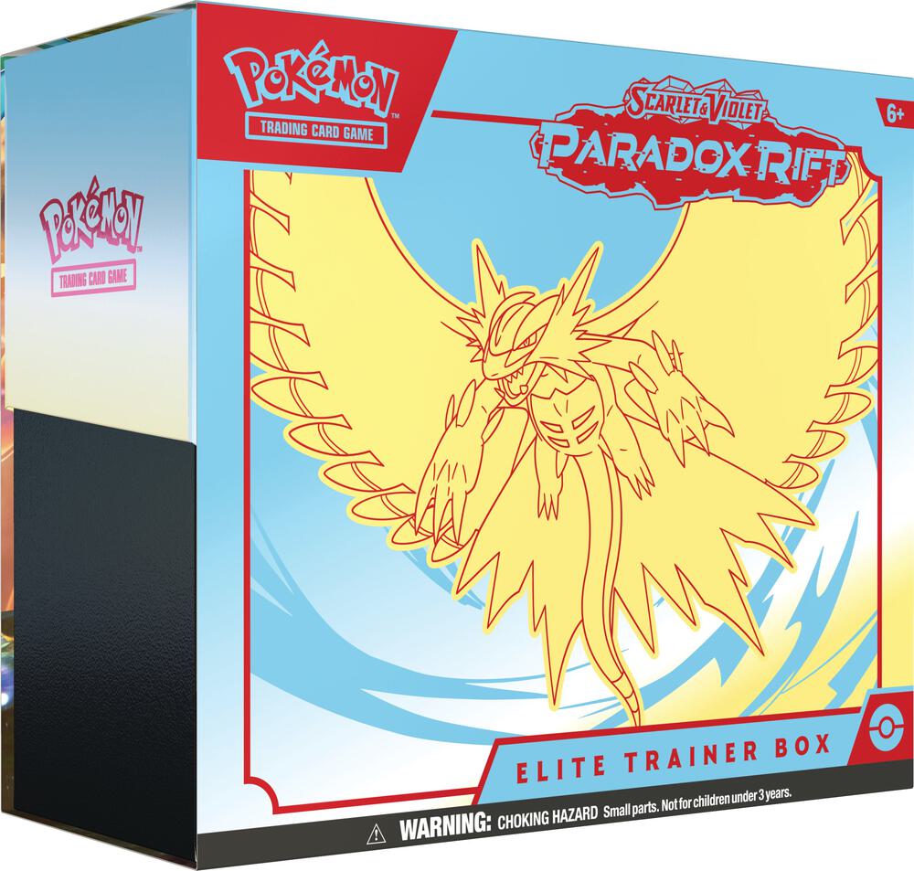 2023 Pokémon TCG: Scarlet & Violet—Paradox Rift (Roaring Moon) Elite Trainer Box