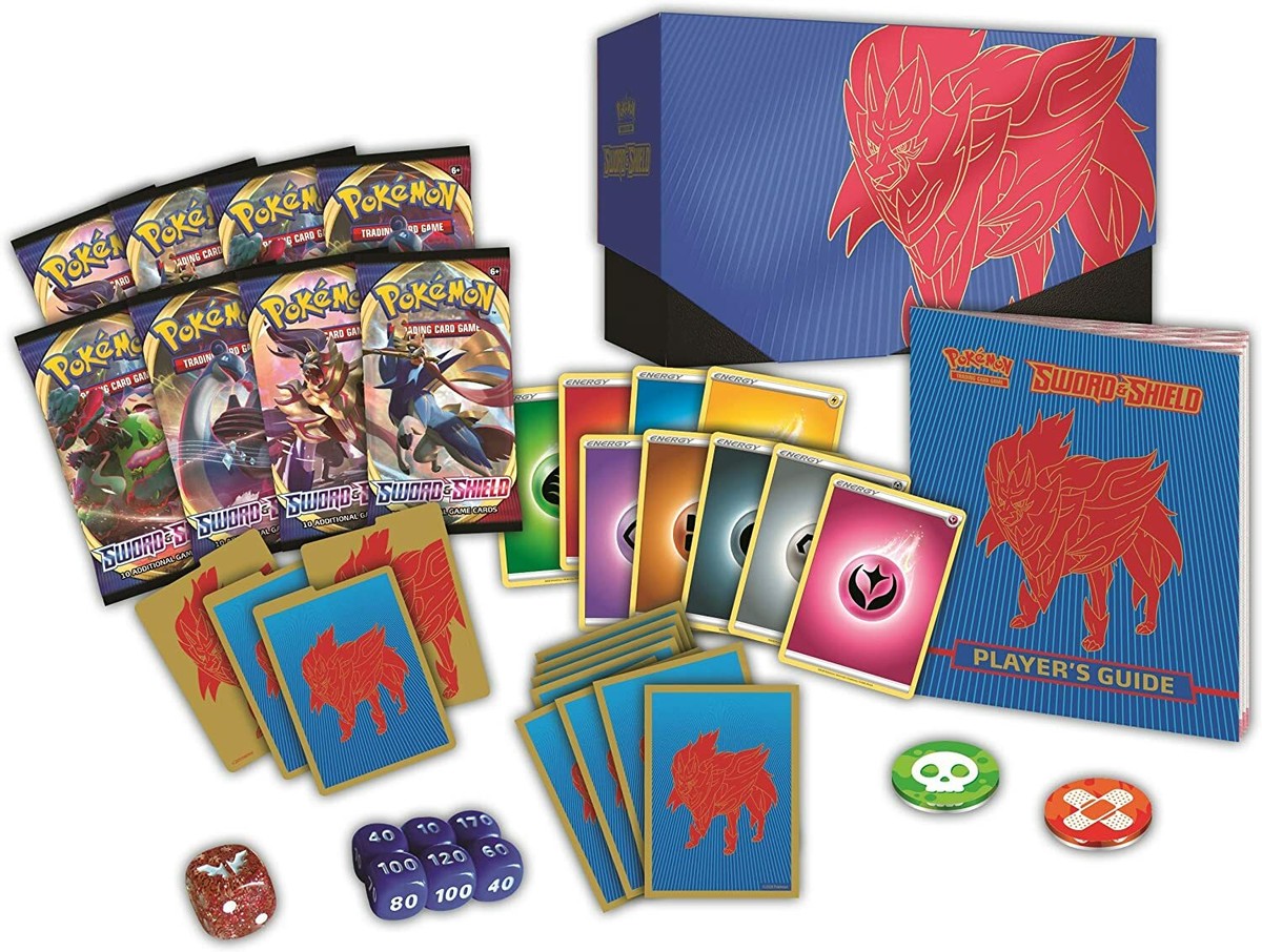 2020 Pokemon Sword & Shield (Zamazenta) Elite Trainer Box