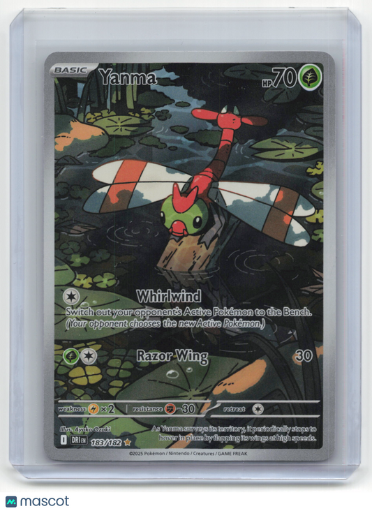 2025 Pokemon TCG Yanma Destined Rivals #183/182