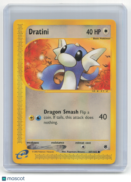 2002 Pokemon Dratini Expedition #107/165