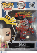 Funko Demon Slayer #1534 (Very Good) Erica Lindbeck Auto Genuine COA