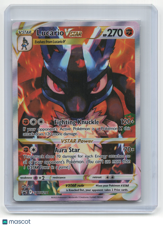 2023 Pokemon Lucario VSTAR Crown Zenith #SWSH291 Sealed