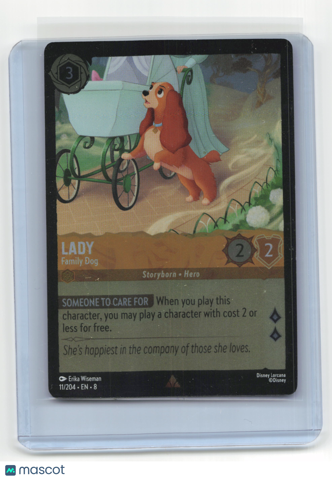 2025 Lorcana Lady Reign of Jafar #11/204 Foil