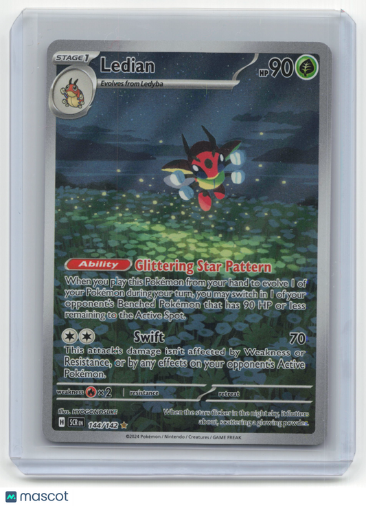 2024 Pokemon Ledian Stellar Crown #144/142