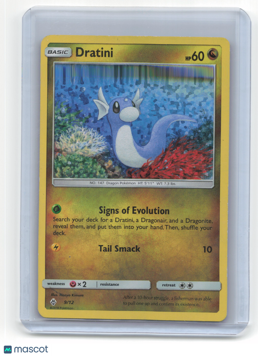 2018 Pokemon TCG Dratini McDonalds #9/12 Holo