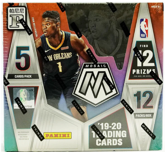 2019-20 Panini Mosaic TMALL Basketball Hobby Pack