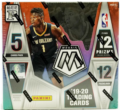 2019-20 Panini Mosaic TMALL Basketball Hobby Pack - Papa Joey's Collectibles