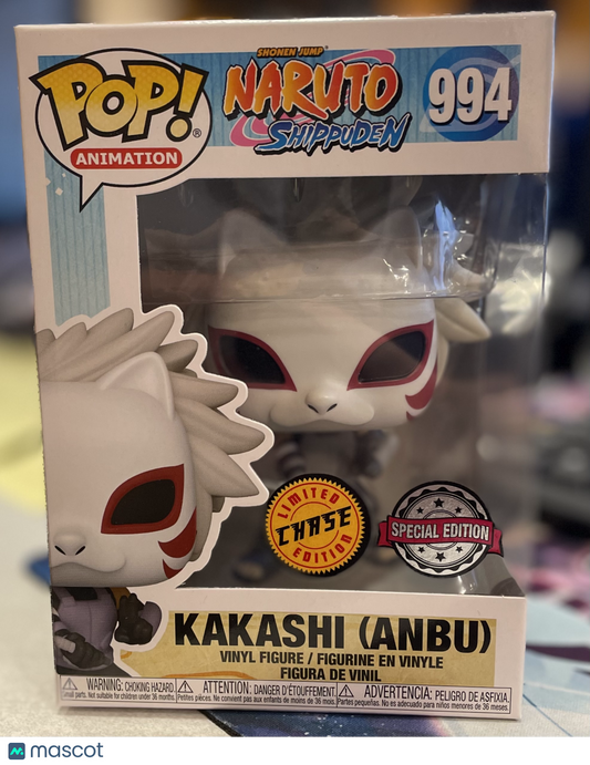 Funko Naruto Shippuden Kakashi (Anbu) #994 Very Good Special, Limited Edition