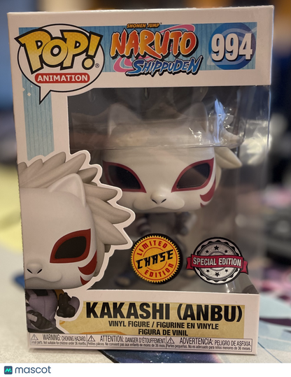 Funko Naruto Shippuden Kakashi (Anbu) #994 Very Good Special, Limited Edition