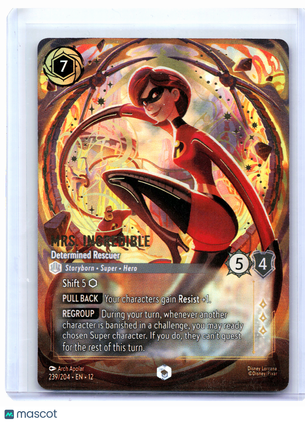 2026 Lorcana—Mrs. Incredible - Determined Rescuer #239 Wilds Unknown—Enchanted