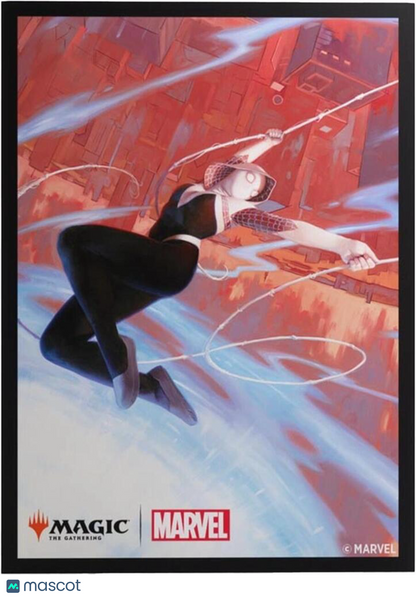 GameGenic Standard 20 Pt. Spider-Gwen Matte Card Sleeves 100 Ct - Papa Joey's Collectibles
