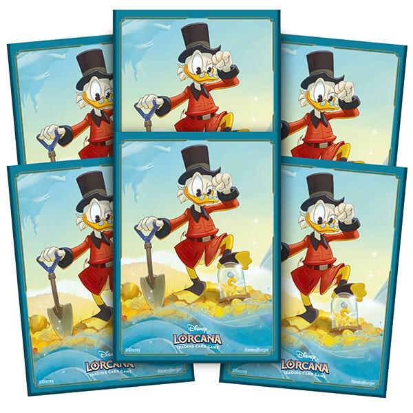 Lorcana Standard 20 Pt. (Scrooge McDuck) Card Sleeves (65-Pack)