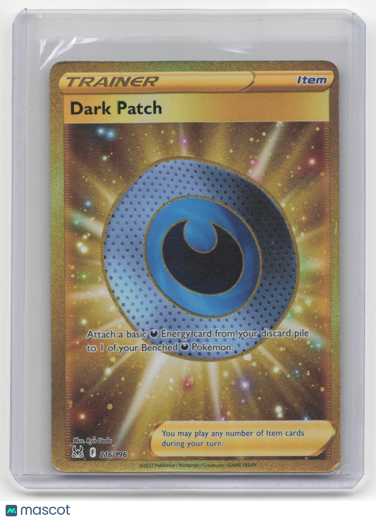 2012 Pokemon Dark Patch Scarlet & Violet #216/196