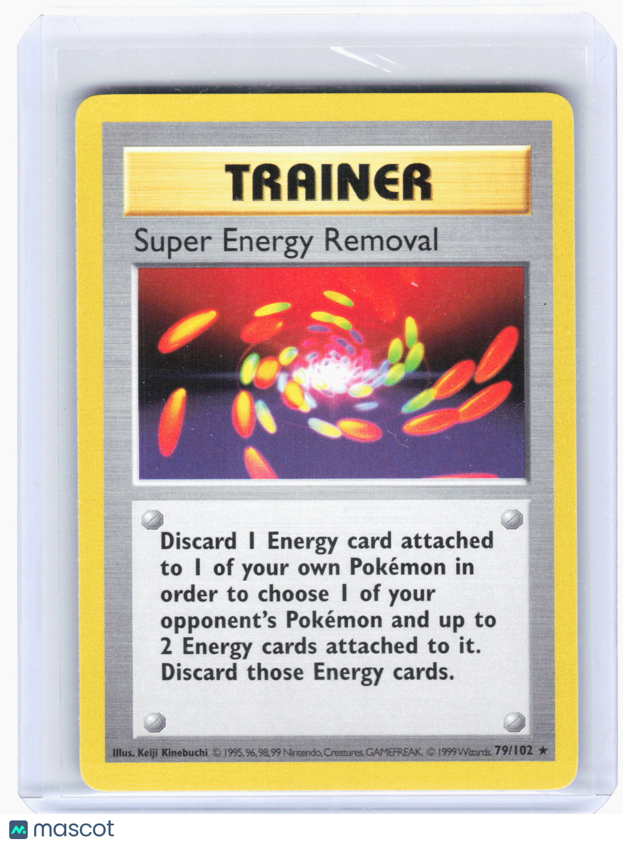 1999 Pokemon—Super Energy Removal #79/102 Base Set (Shadowless)—[Lightly Played]