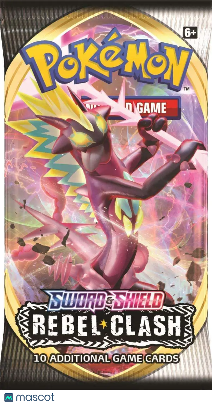 2020 Pokemon Sword & Shield Rebel Clash Booster Pack