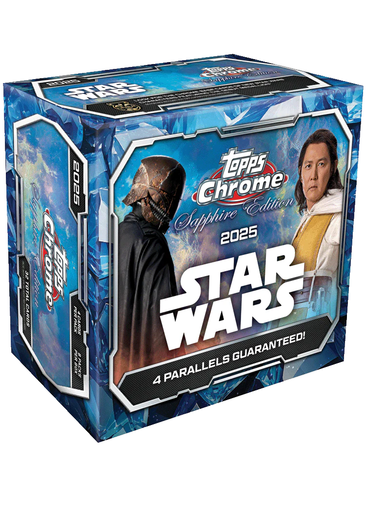 2025 Topps Chrome Sapphire Star Wars Hobby Box - Papa Joey's Collectibles