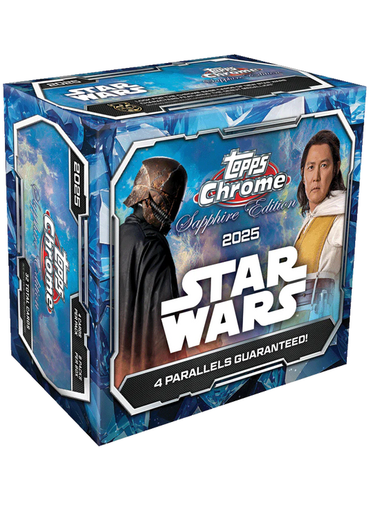 2025 Topps Chrome Sapphire Star Wars Hobby Box - Papa Joey's Collectibles