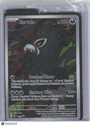2026 Pokemon—Zarude #088 Mega Evolution Promo—Black Star Promo Holo [Sealed]