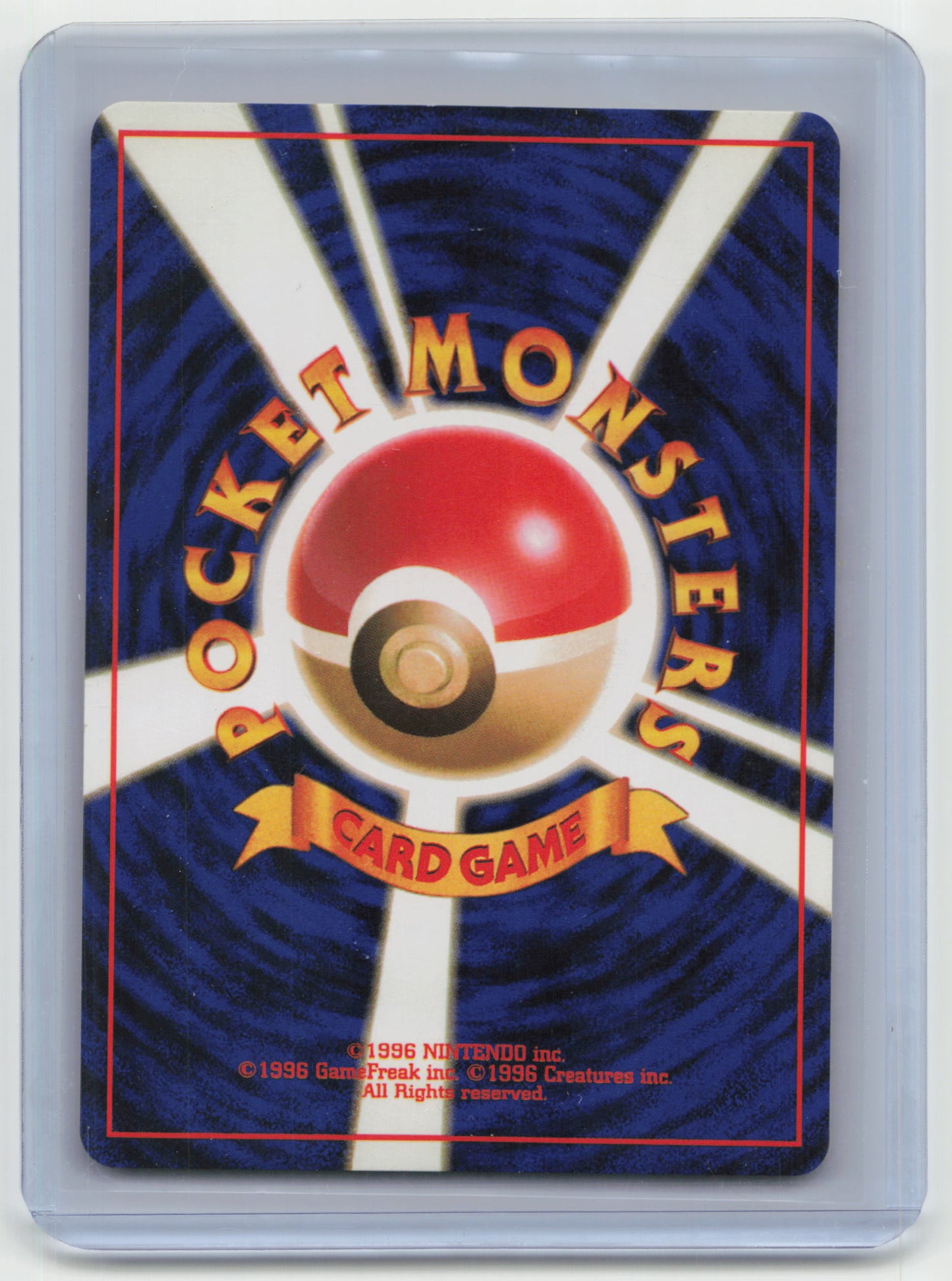 1997 Pokemon Mr. Fuji Mystery of the Fossils #48/48 Japanese