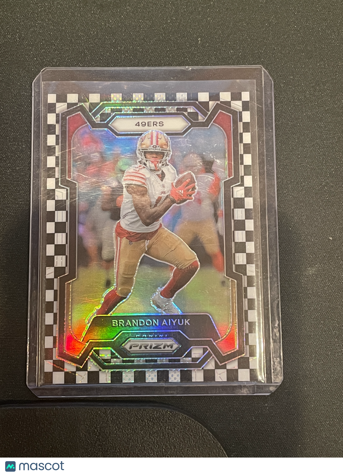 2023 Panini Prizm Football Brandon Aiyuk Checkerboard #265