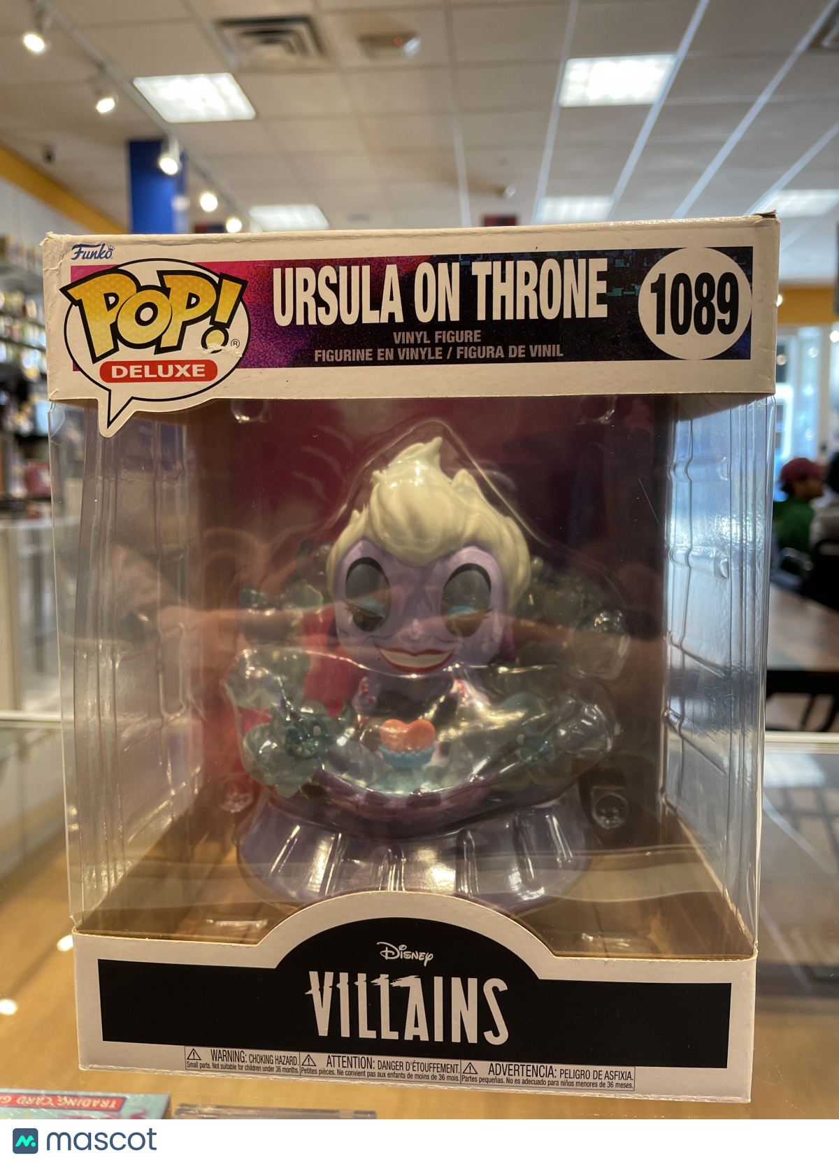 Funko Disney Villains Ursula on Throne #1089  (Good)