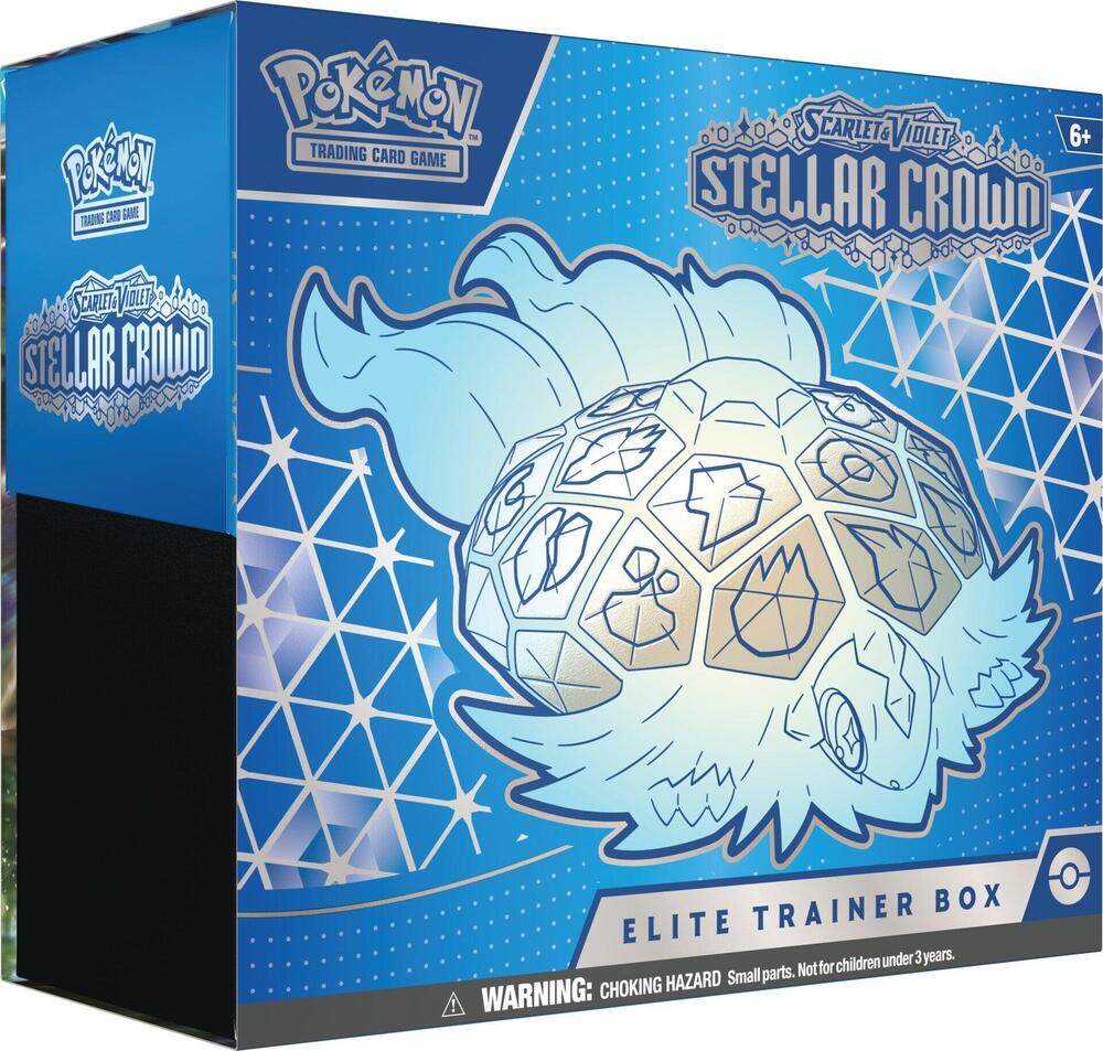 2024 Pokémon TCG: Scarlet & Violet—Stellar Crown Elite Trainer Box