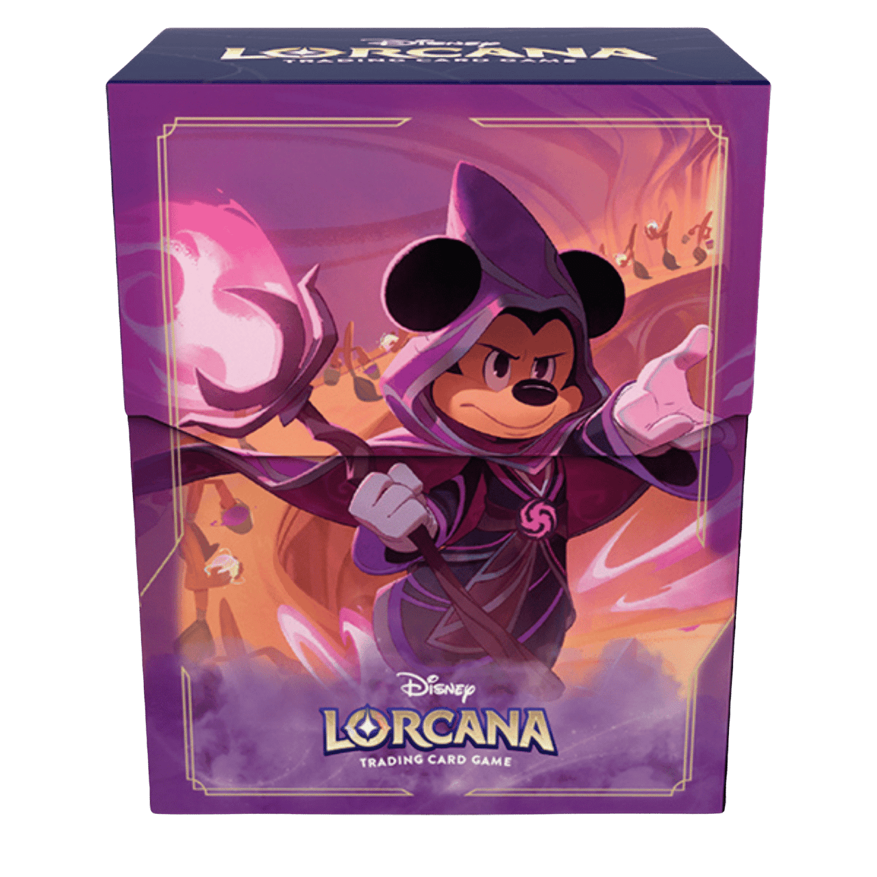 Disney Lorcana TCG Mickey Mouse, Wayward Sorcerer Deck Box