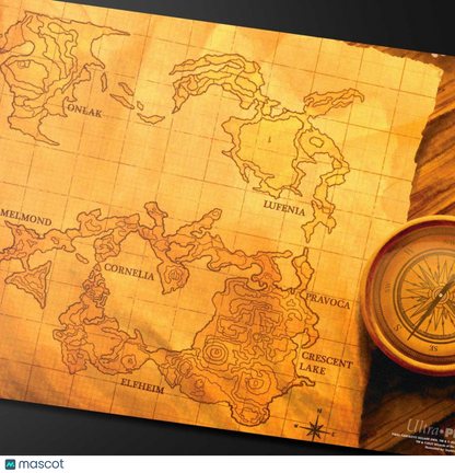 Ultra PRO | Magic: The Gathering Final Fantasy Playmat (World Map) - Papa Joey's Collectibles